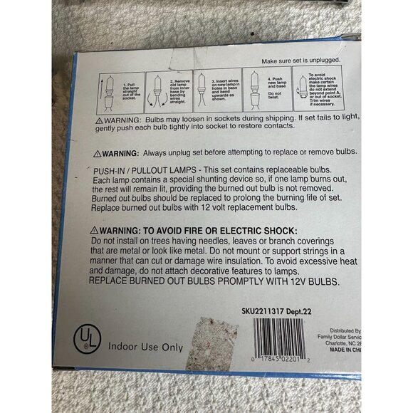 Christmas Tinsel Star Tree Topper Lighted Indoor Multicolor Bulbs Vtg WORKS Vtg - Picture 6 of 6